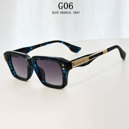 Luxury Sunglass Men Vintage Square Sunglasses Women Trendy 2026 Fashion Glasses  Dropshipping Shades Gafas De Sol Hombre Okulary
