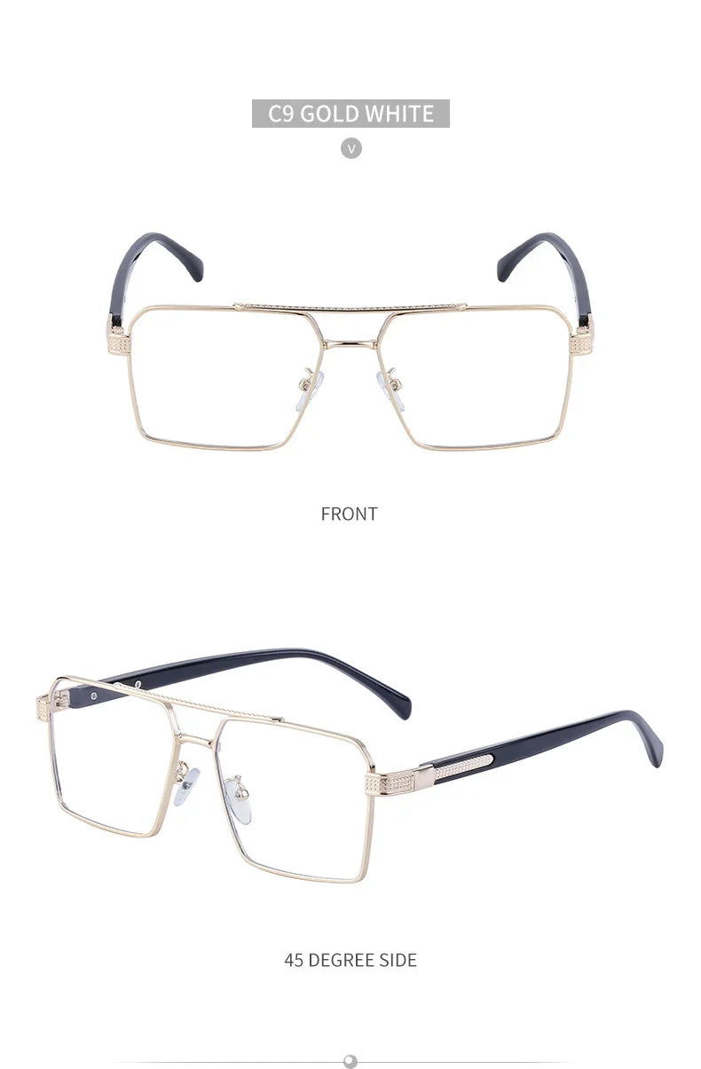2023 Square Sunglasses For Men Luxe Sunglasses Women Trendy Vintage Fashion Glasses Sun Gafas De Sol Hombre Lunette Soleil Femme