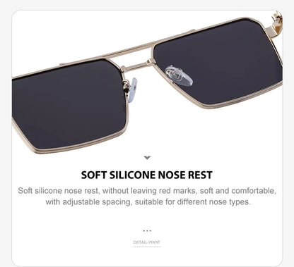 2023 Square Sunglasses For Men Luxe Sunglasses Women Trendy Vintage Fashion Glasses Sun Gafas De Sol Hombre Lunette Soleil Femme
