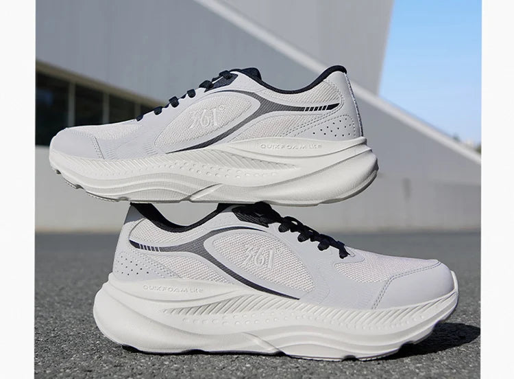 Men Running Shoes Soft Mesh Thick-soled Trendy Cushioning Durable Breathable Jogging Stable Male Sneaker 672532237