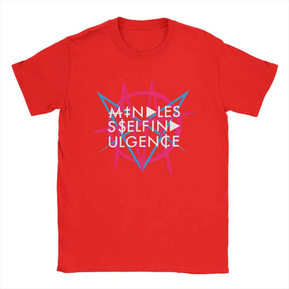 2025 Vintage Mindless Self Indulgence Idol T-Shirt Men Crewneck Cotton T Shirt Punk Band Music Short Sleeve Tee Summer Tops