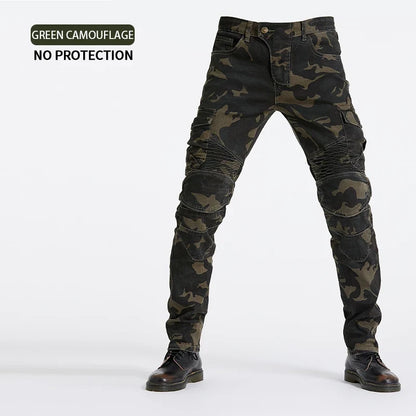 Moto Jeans  Motorcycle Pants Motorcycle Jeans Protective Gear Riding Touring Motorbike Trousers With Protect Gears Summer Women