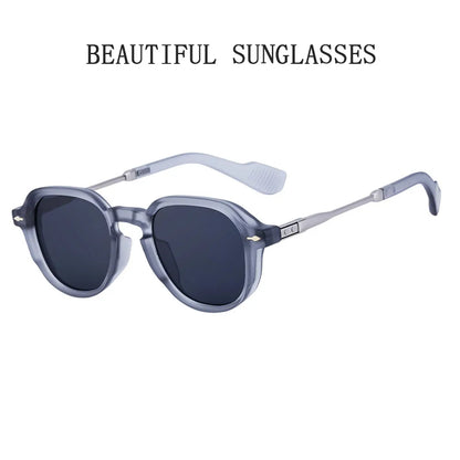 2025 Fashion Sunglass Men Vintage Oval Sunglasses Women Trendy Dropshipping Gafas De Sol Hombre Lunette Soleil Femme Zonnebril