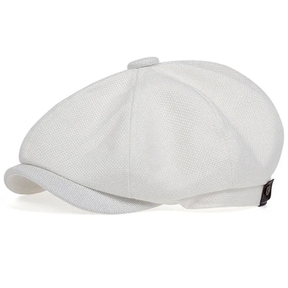 Men Casual Newsboy Hat Spring Autumn Retro Beret Hats Wild Casual Hats Unisex Wild Octagonal Cap for Men Street Caps Gorras