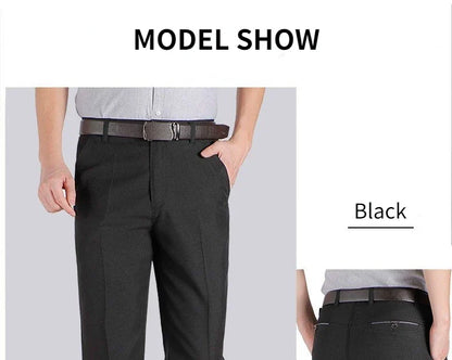 High Quality Men's Suit Pants Classic Summer Spring Pants High Waist Autumn Trousers Business Casual Pant Dropshipping Gozbkf
