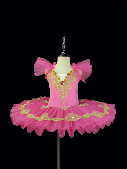Summer Toddler Girl Ballet Dress Elegant Vestidos Kids Outfit Stage Children's Dance Costume Baby Tutu Dresses Girls Clothes
