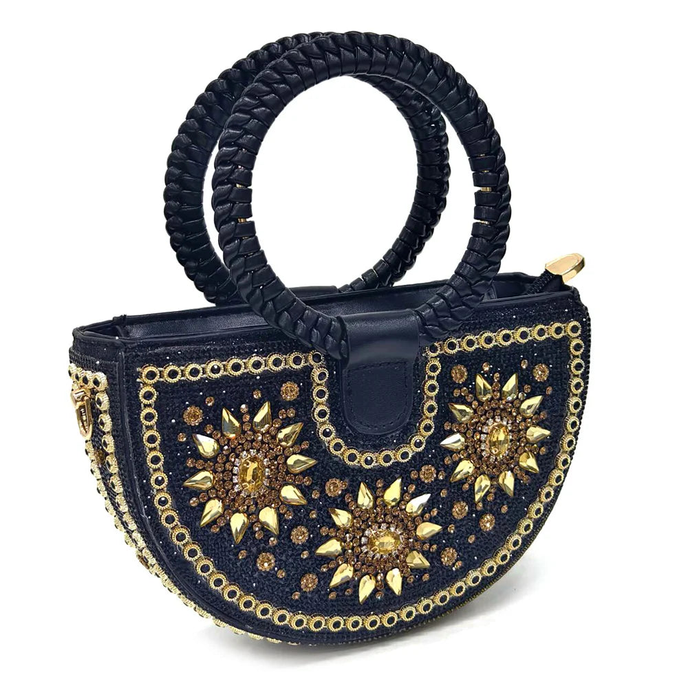 Elegant Women's Shoes and Bag Sets Wedding Party Bags and Shoes Comfortable Mid Heel Shoes Commuting Shoes for Women