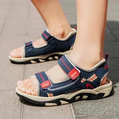 Children Sandals 2026 Summer Children's Sandals Boys Primary School Students Comfortable Soft Bottom Kids Sandals Comfortable