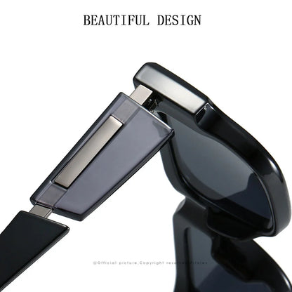 Retro Sunglasses Women Trendy Vintage Square Sunglass Men Fashion Glasses Shades Luxe Lunette Soleil Femme Gafas De Sol Hombre