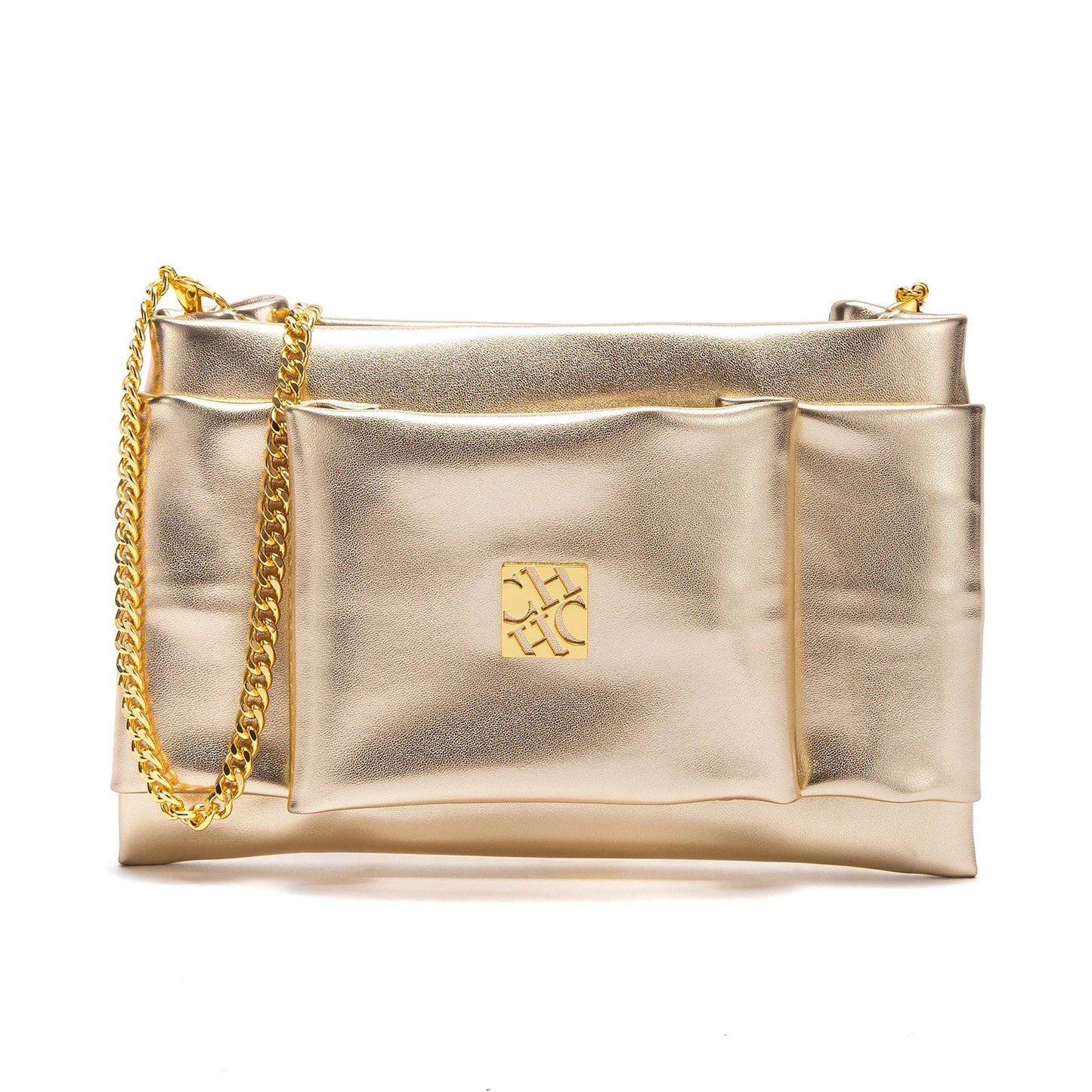 Women's Shoulder Bag New Simple Black Detachable Dual purpose Chain Bag Business Wallet