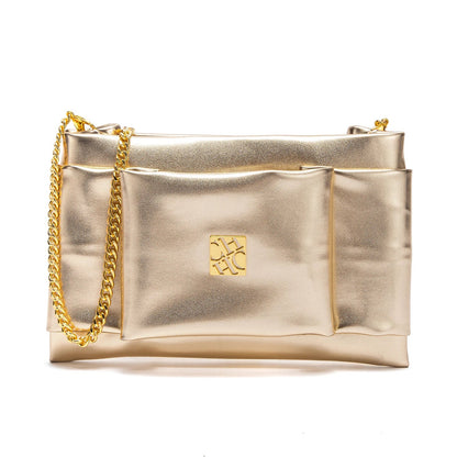 Women's Shoulder Bag New Simple Black Detachable Dual purpose Chain Bag Business Wallet