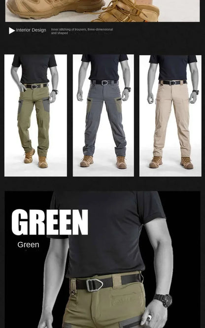 Summer Quick Drying Tactical Pants Men Outdoor Lightweight Thin Breathable Climbing Sport Hiking Pants Casual Work Trousers