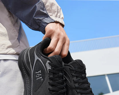 Men Running Shoes Soft Mesh Thick-soled Trendy Cushioning Durable Breathable Jogging Stable Male Sneaker 672532237