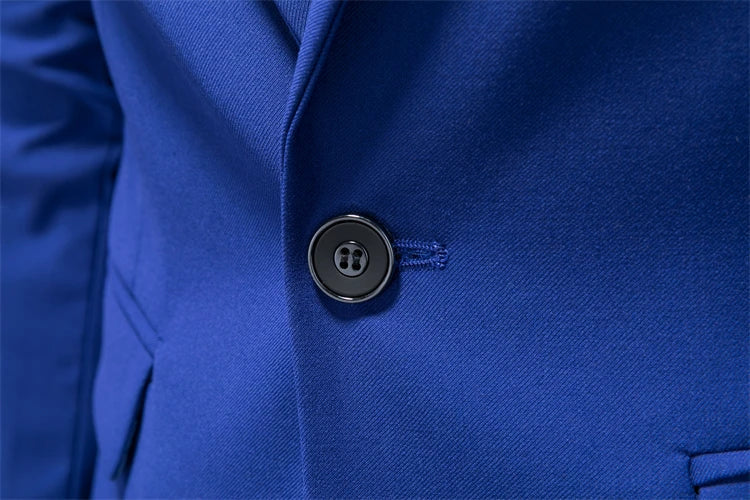 Plus Size 6XL-M Fashion Mens Solid Color Suit Jacket High Quality Business Slim Fit Casual Blazers Formal Social Wedding Tuxedo