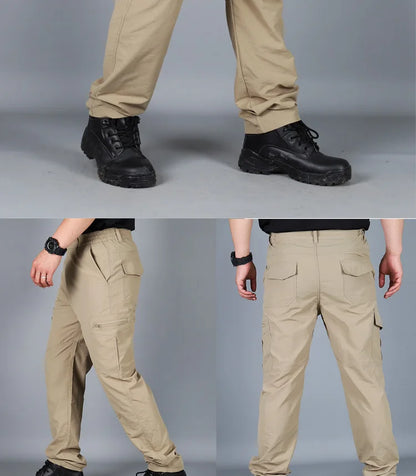 Asian Size Summer Cargo Pants Men Pants Streetwear Jogger Trekking Hiking Mountain Work Tourism Trousers