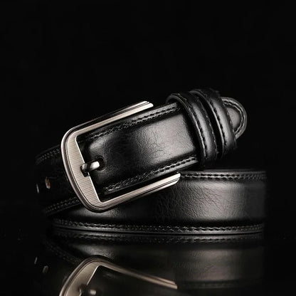 1Pc 3.7*110-130cm Men's 2nd Cowskin Leather Belts Male Designer Business Waistband Crafts for Adults Jeans Accessories