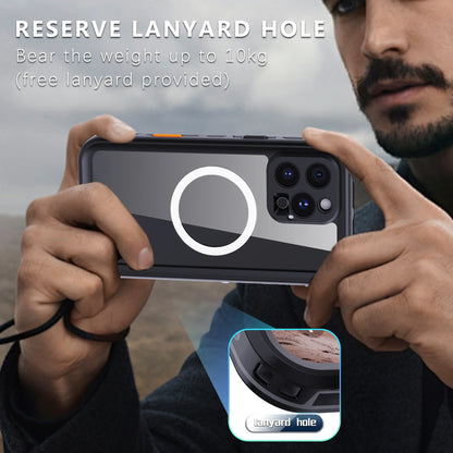 Professional Waterproof Phone Case 360° Shockproof and Dustproof IP68 (Compatible with iPhone 17 Pro/16/15/14/13)