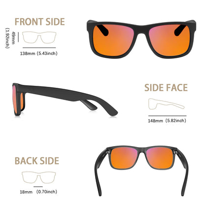 XXL 99% Blue Light Blocking Glasses for Big Heads Men Women UV400 TR90 Oversized Computer Sunglasses 8806