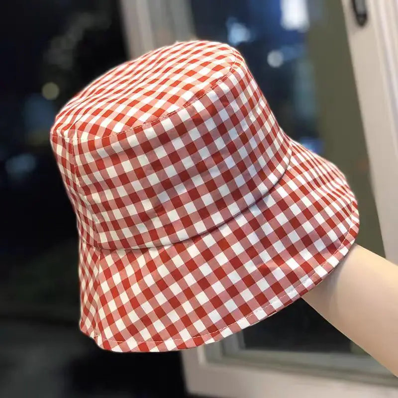 Wholesale New Bob Summer Bucket Hats Reversible Men Ladies Cotton Outdoor Sports Pull Up Fashion Panama Sun Hat Gift Wine Party