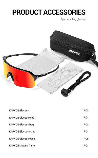 Sunglasses for Man Cycling Glasses Driving Bicycle Eyewear Cycling Women Road Mountain Bike Outdoor Sport Goggles UV400