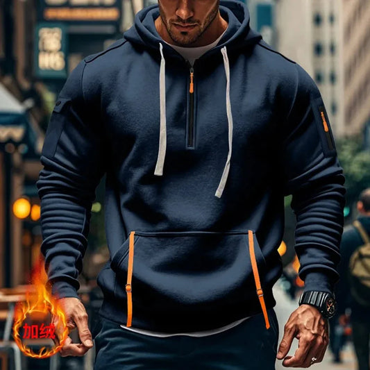 YART Logo Motorcycle Racing Team 2026 New Men's Multi Pocket Half Zipper Women's Fashion Sports Hoodie