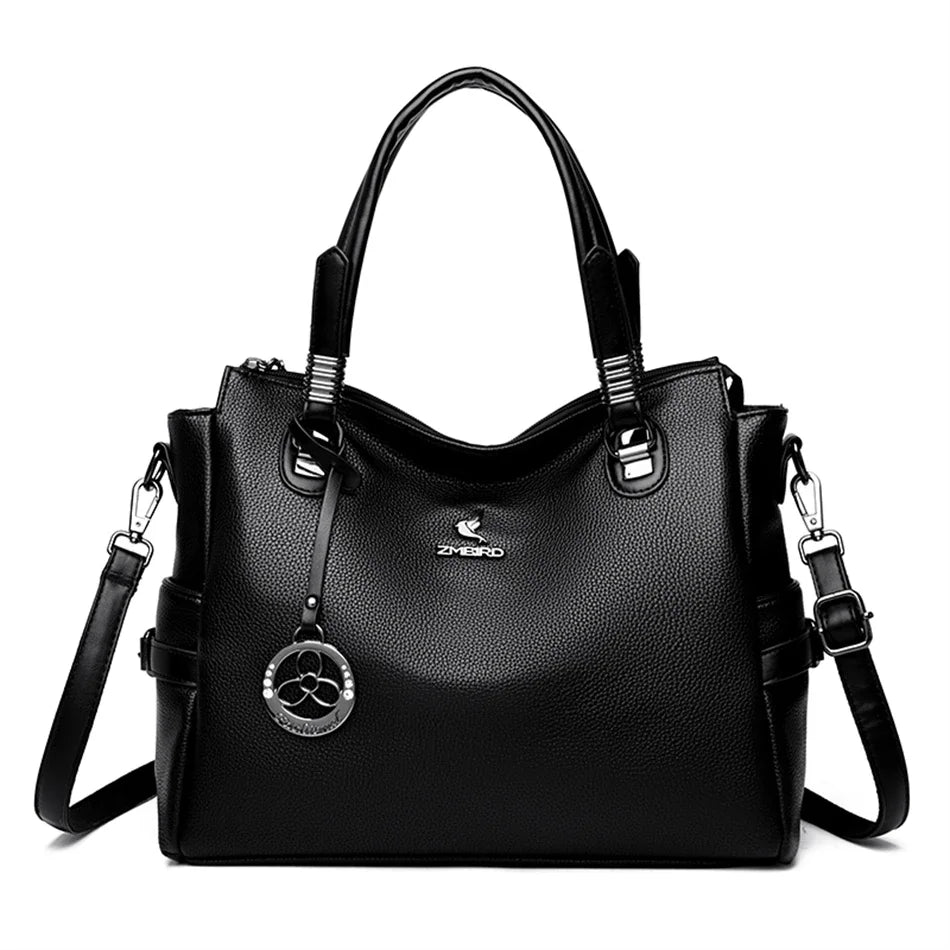 Genuine Luxury Handbags Women Bags Designer HIgh Quality Leather Large Crossbody Bags for Women 2024 Shoulder Bag Sac A Main