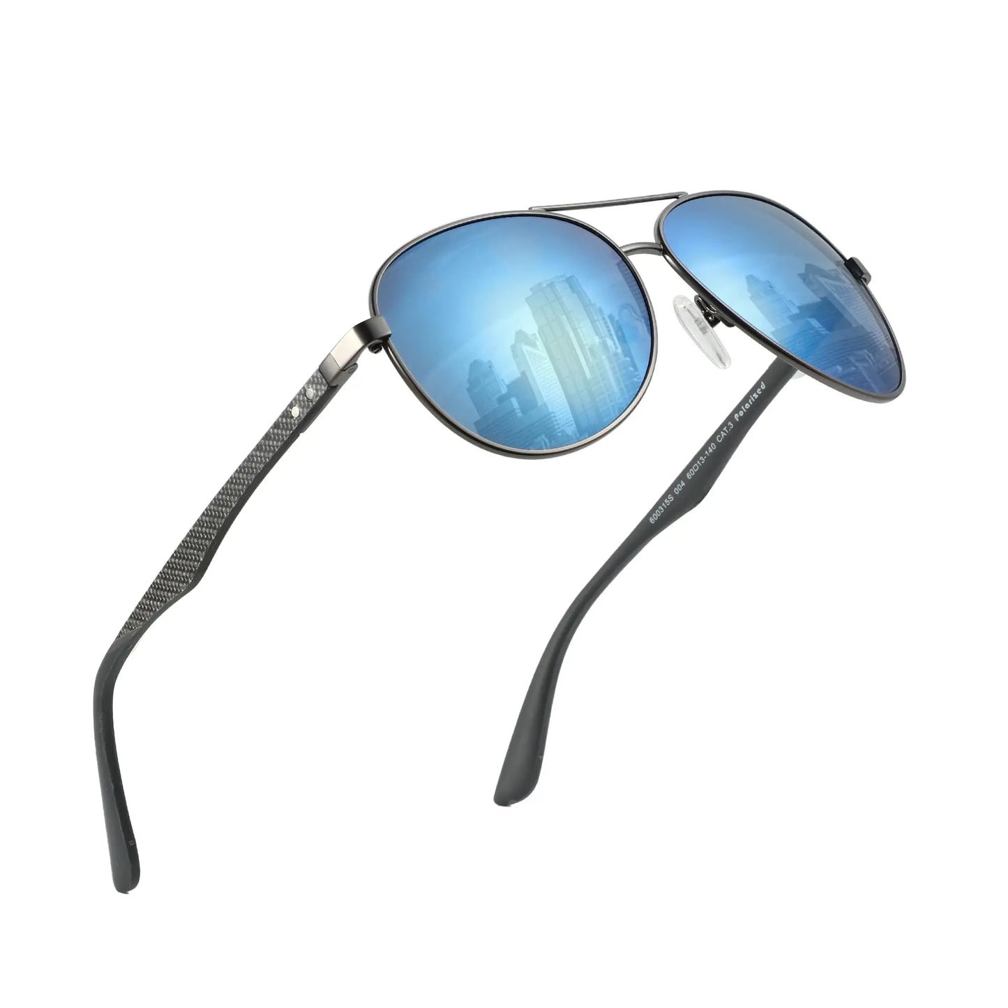 Hot Sale Carbon Fiber Polarized Sunglasses Pilot Shade for Men Uv Protection Fishing Driving Golf