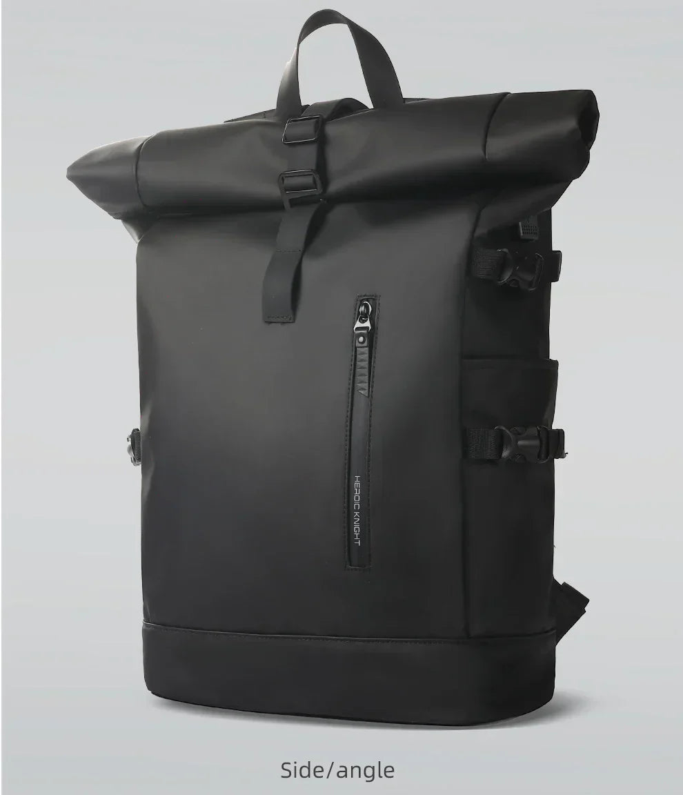 Expandable Travel Backpack Men Large Capacity Waterproof 15.6” Laptop Bag Hiking Rucksack Cycling Daypack Bag with USB Port