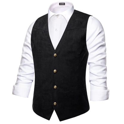 Luxury Men Vest Suede Fabric Solid Waistcoat Casual Fit High Quality Wedding Business Beige Brown Black Red Green Silvery