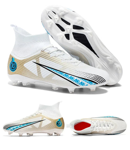 Men Soccer Shoes Kids Football Boots Women Professional Soccer Cleats Antiskid Chaussure Football TF/FG Outdoor Football Shoes