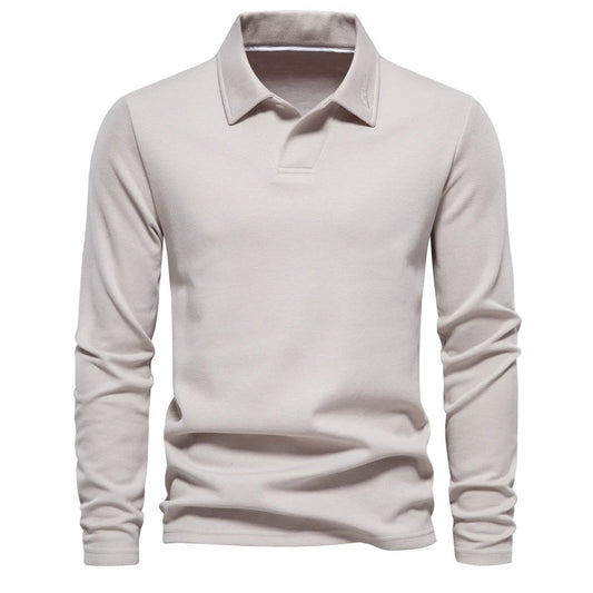 Men's Embroidery Polo Shirt Fashion Turn down Collar Casual Social Luxury Golf Shirt