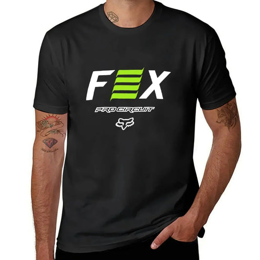 Fox-Clothing-Pro-Circuit-Short-Sleeve-Tech-Tee T-Shirt quick drying baggy shirts sublime anime shirts men