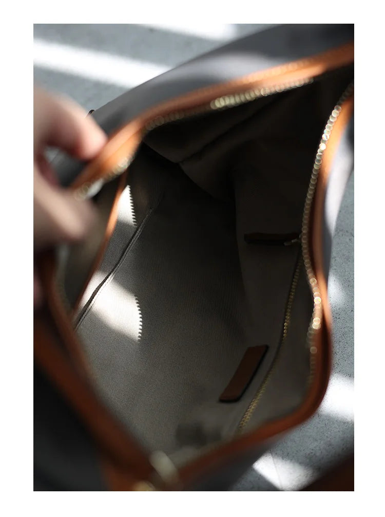 New Arrival Underarm Bag Women Genuine Leather Crossbody Bag Fashion Female Nylon Handbag Luxury Messenger Purses