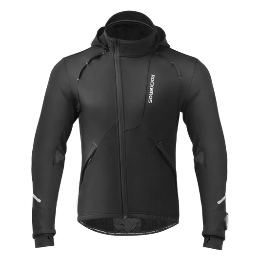 Bicycle Jacket Winter Cycling Clothing Thermal Fleece Long Sleeve Cycling Bike Clothing Warmer Windproof Sportswear