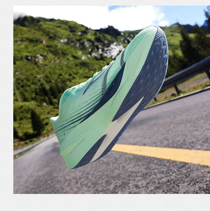 Furious ET Men's Running Shoes Carbon Plate Racing Marathon Rebound Breathable Cushioning Male Sneakers 672512216F