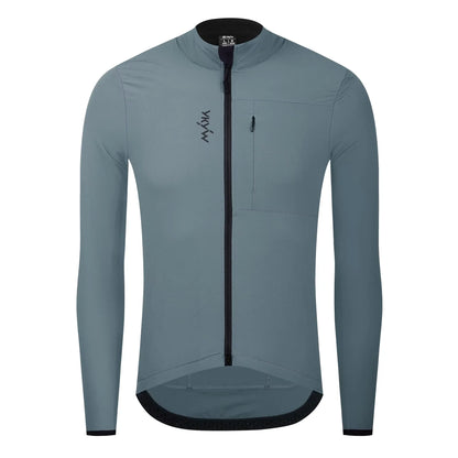 Waterproof Windproof Men Long Sleeve Cycling Jacket Thermal Fleece Bicycle Windbreaker Coat Road Bike Cycling Clothing Top
