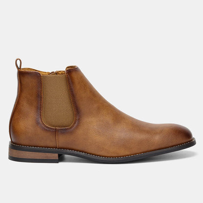 Size 7~13 Men Chelsea Boots  Ankle Boots soft leather Men Boots