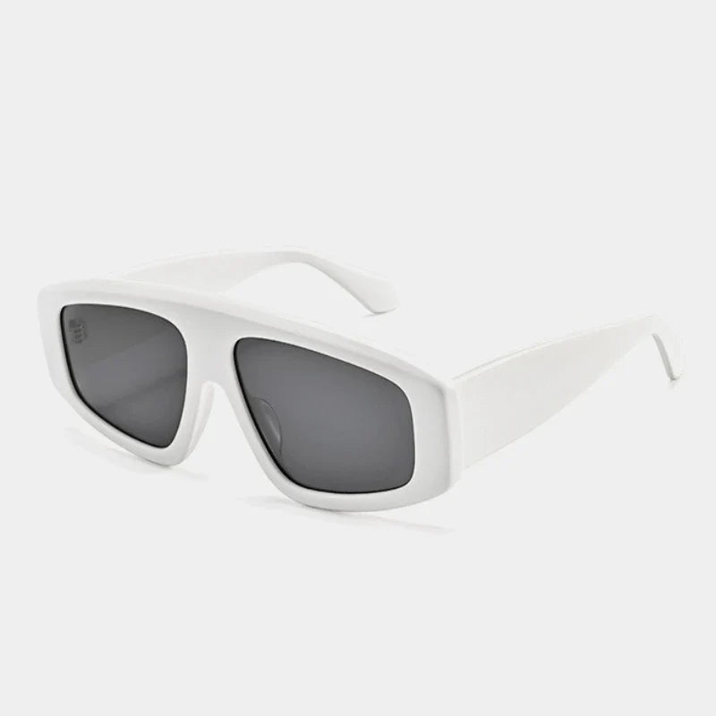 New Retro HIP HOP Trendy Men Sunglasses Women Luxury Brand Designer Sun Glasses Black White Glasses Ladies Goggle UV400 Eyewear