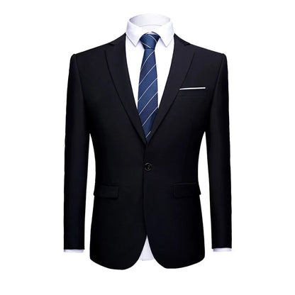 2026 Men's Green Suit Jacket, Single Button V-Neck Coats, Suitable for Wedding/Party/Business/Work/Interview Asian Size Blazer