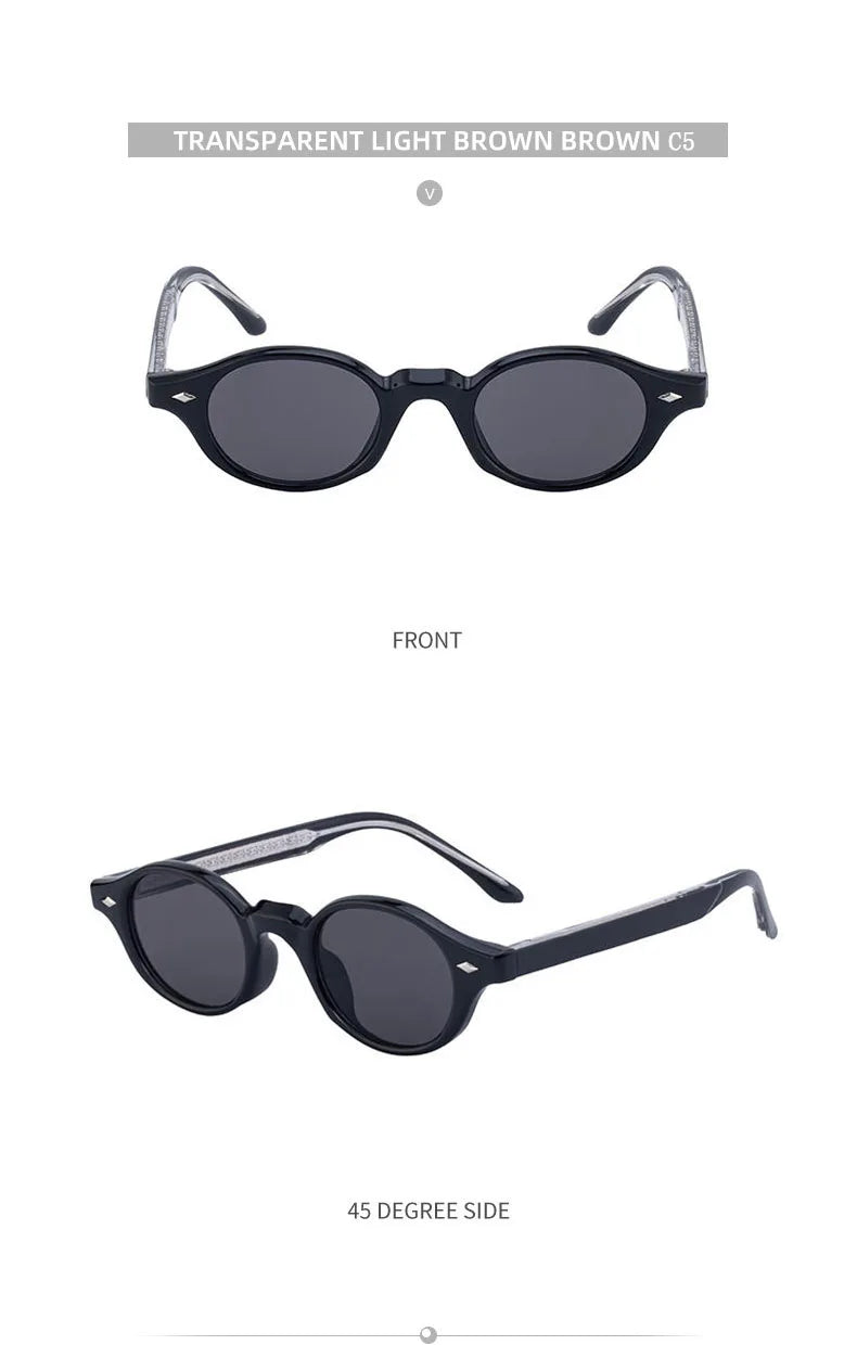 Fashion Oval Sunglasses Women Trendy Luxury Glasses Sunglass Men Luxe Femme Lentes De Sol Mujer Lunette Soleil Femme Zonnebril