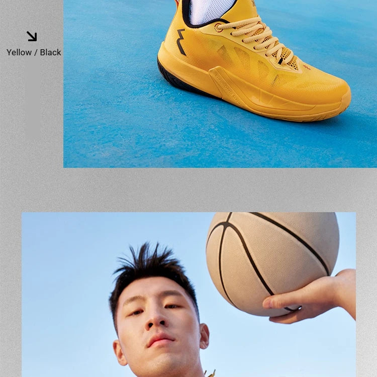 BIG3 Team 4.0 Men Basketball Shoes Stable Impact Protection Durable Wear-Resistant Breathable Sneakers 672621113