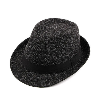 Spring Summer Wool Wedding Hat for Mid-Aged Men Couple Fashion Autumn Winter Party Plaid Luxury Design Jazz Hat Fedora Hat Women