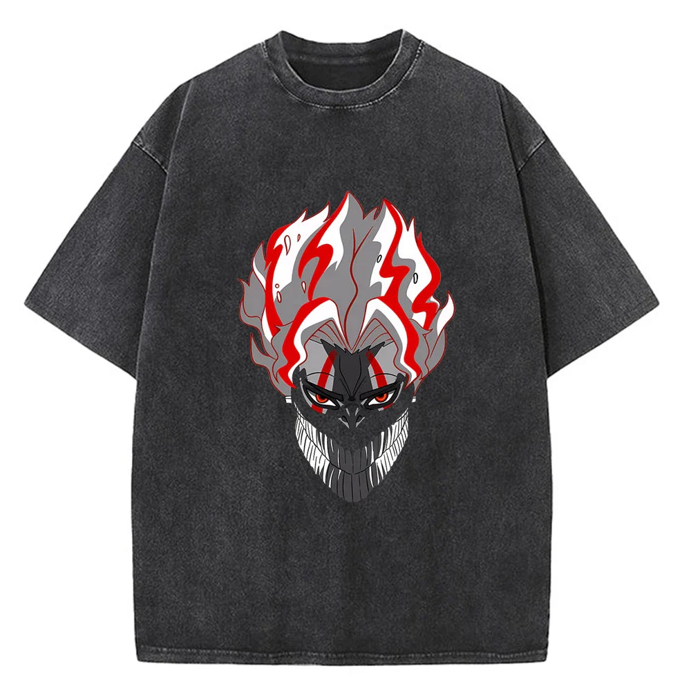 Dandadan Okarun T-shirt Men Japanese Anime T Shirt Cartoon High Quality Cotton EU Size Tshirt Aesthetic Fashion Tee Male