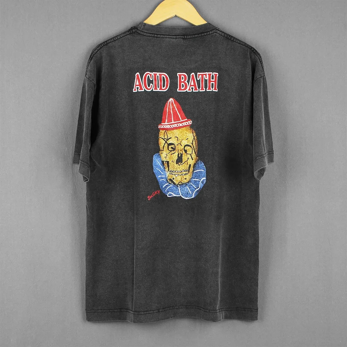 Acid Bath Graphic T Shirt When The Kite String Pops Sludge Heavy Metal Men‘s Short Long Sleeves Cotton Printed Tee Shirt