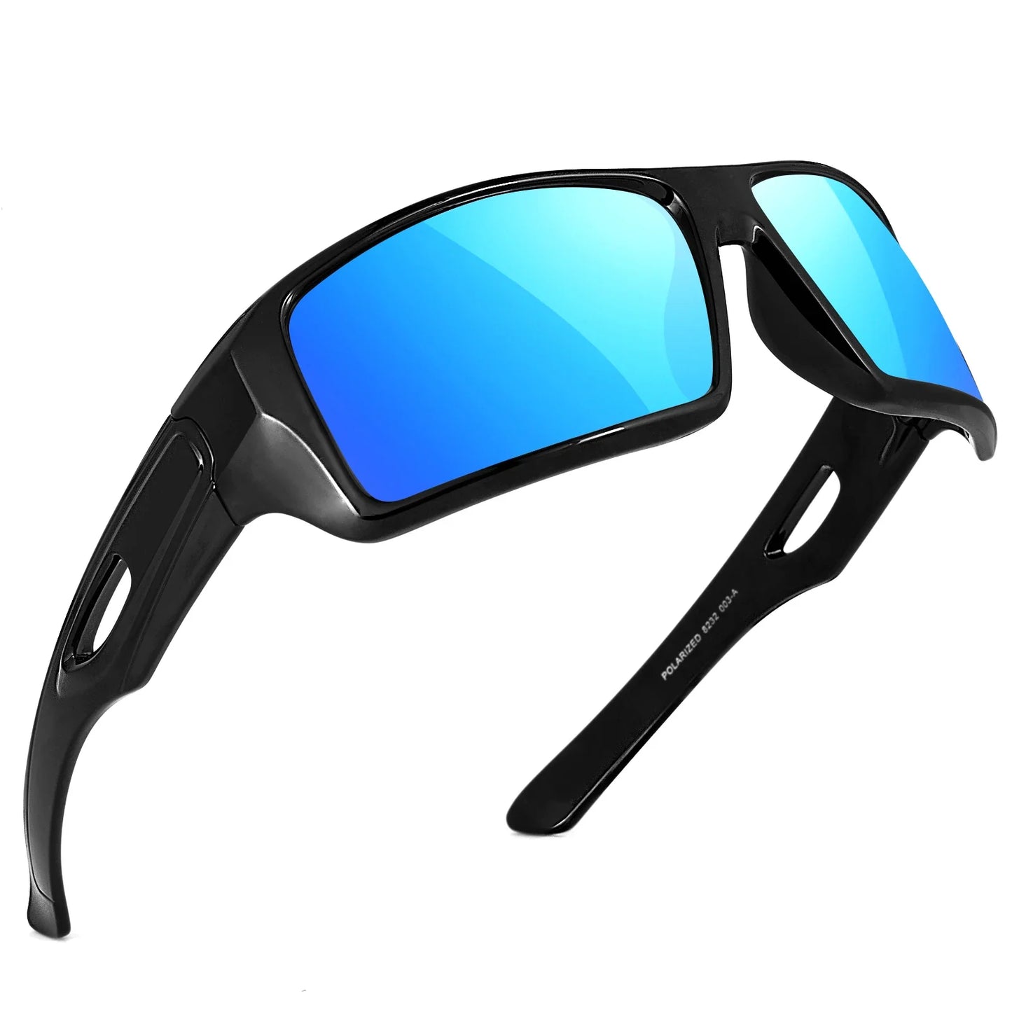 Polarized glasses Wrap Around Sports Sunglasses for Big Heads Men Women UV400 Sun Glasses 8232