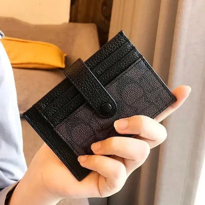 2027 Mode Classique Monogramme Ultra-mince Enveloppe Porte-cartes Femme Mode Mini Portefeuille Carte d'identité et de Crédit
