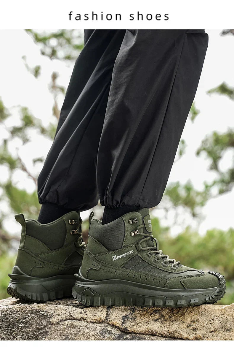 Brand protection 2026 new men's lightweight non-slip breathable wear-resistant running sports fashion versatile casual shoes
