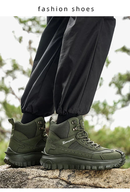 Brand protection 2026 new men's lightweight non-slip breathable wear-resistant running sports fashion versatile casual shoes