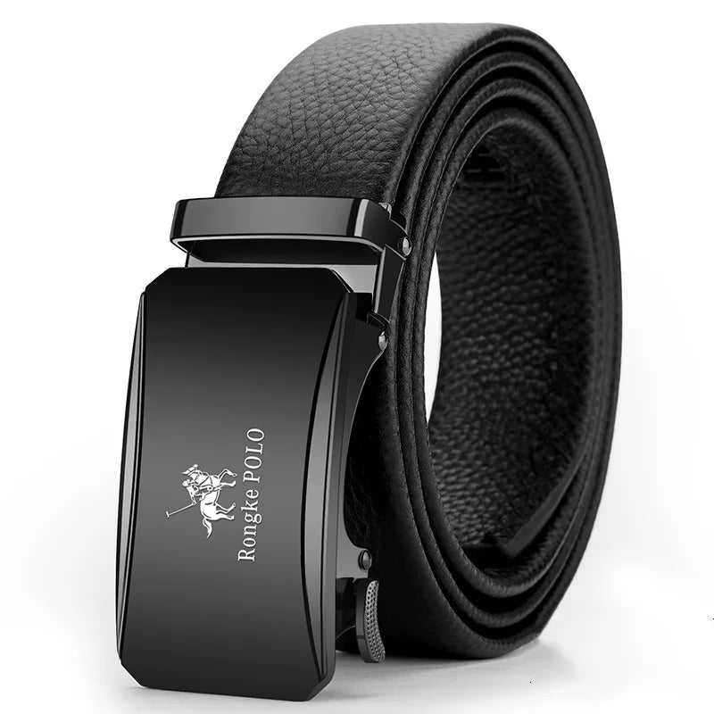 Men Belt Genuine Leather Belt for men Automatic belts Adjustable waistband Business belts 허리띠