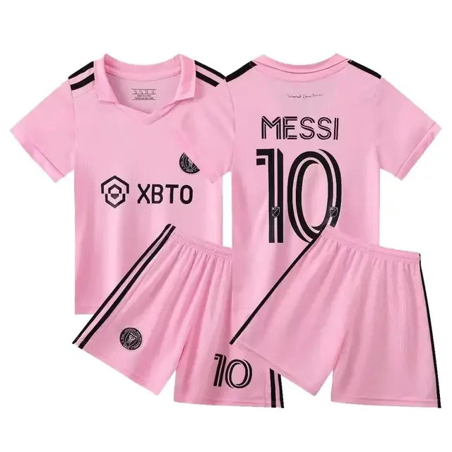 Sportswear NO.10/7 Training Uniform 3-13y Boys Girls Moisture-wicking Breathable Football Clothes SuitsKids Summer Quick-drying